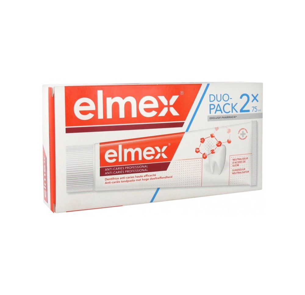 Elmex Dentifrice Anti-Caries Professional 2x75ml