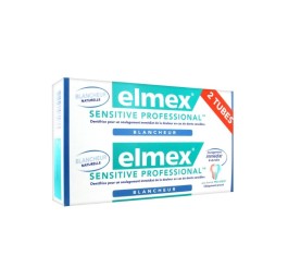 Elmex Dentifrice Sensitive Pro Blancheur 2x75ml