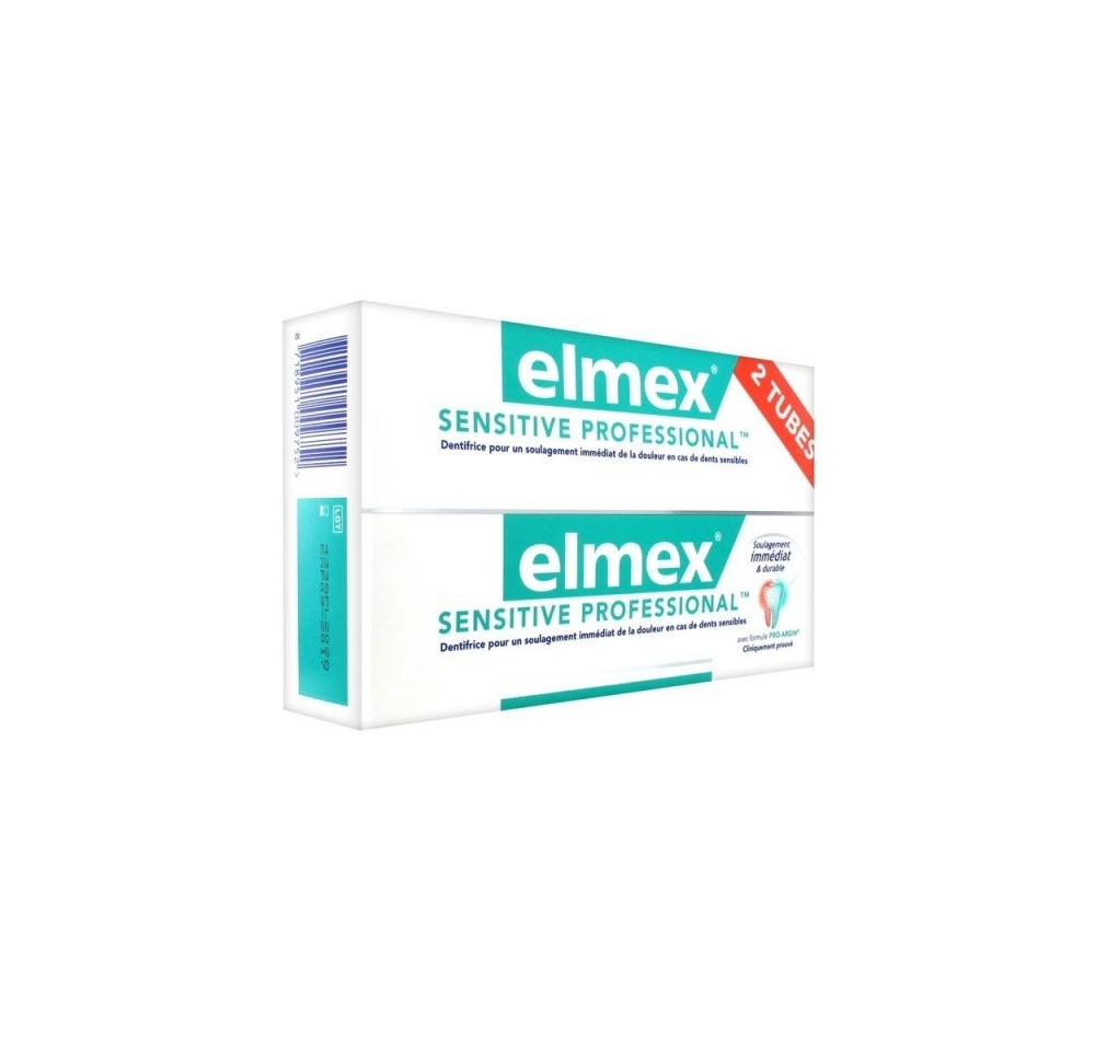 Elmex Sensitive Professional Dentifrice Lot De 2x75ml