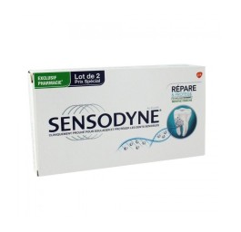 Sensodyne Dentifrice Menthe Fraîche Lot 2x75ml