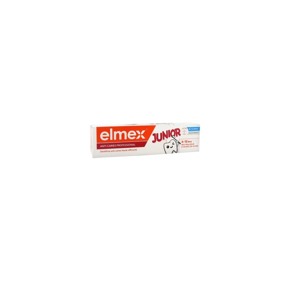 Elmex Dentifrice Anti-Caries Professional Junior 75ml