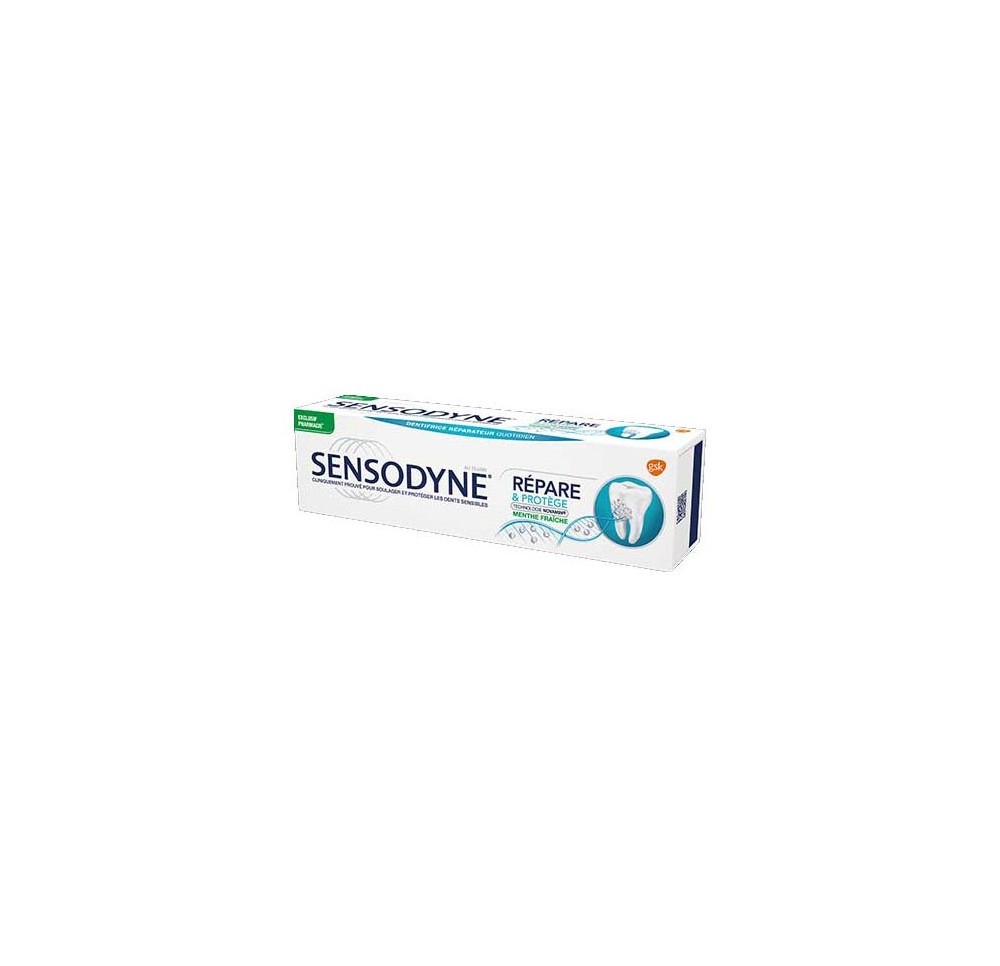 Sensodyne Dentifrice Répare & Protège Menthe Fraîche 75ml