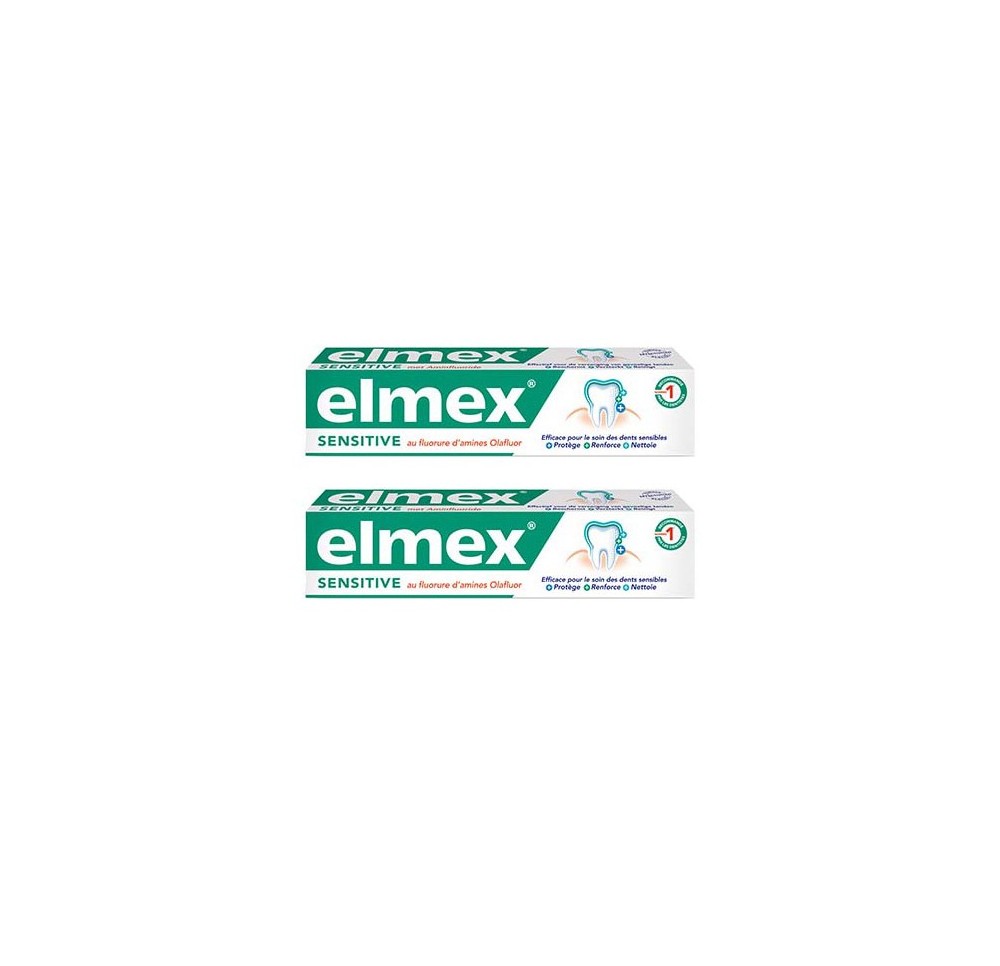 Elmex Sensitive Dentifrice 2x75ml