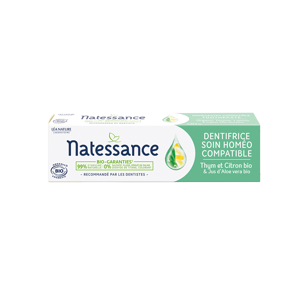 Natessance Dentifrice Soin Homeo Compatible 75ml