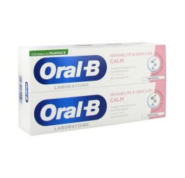 Oral B Dentifrice Sensibilité Gencives 2x75ml