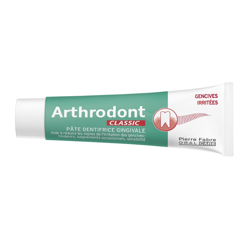 Arthrodont Dentifrice Classic Gencives Irritées 2x75ml