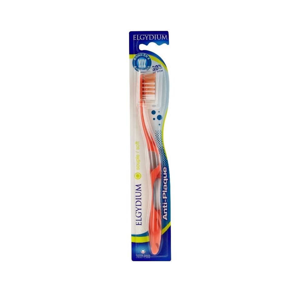 Elgydium Brosse à Dents Anti Plaque Souple