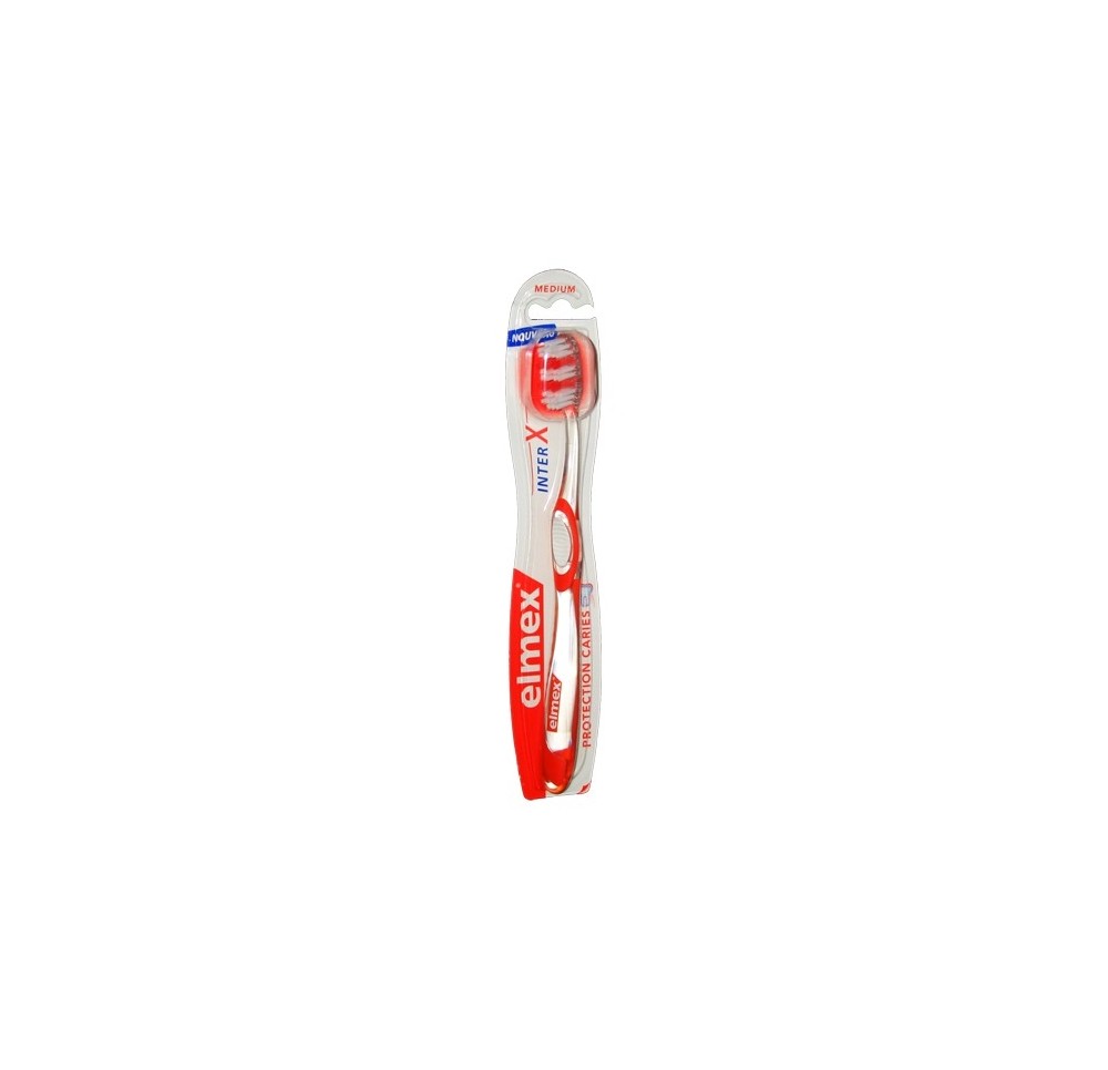 Elmex Brosse à Dents Protection Caries Brins Medium et Tête Standard