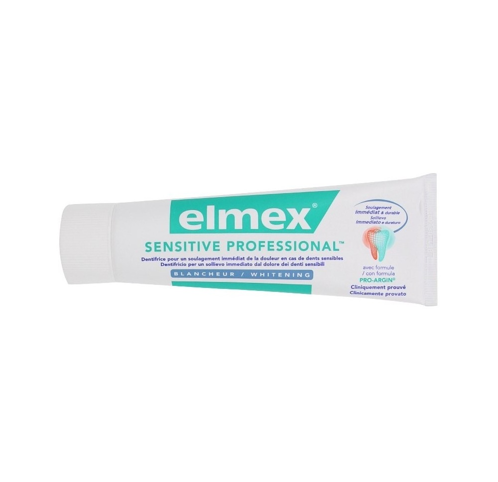 Elmex Sensitive Professional Dentifrice Blancheur Pro-Argin 75ml