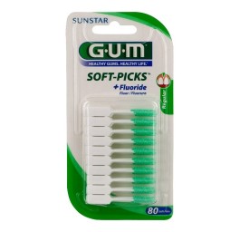 Gum Soft Picks Fluoride Plus x80