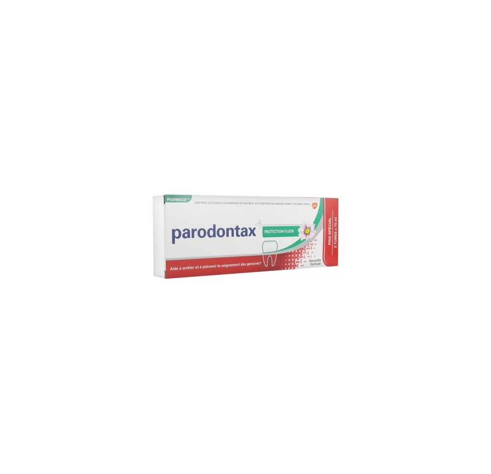 Parodontax Dentifrice Gel Crème 2x75ml