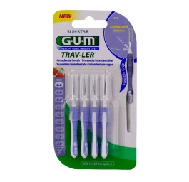 Gum Brossettes Trav-Ler 0,6mm Cylindriques x4