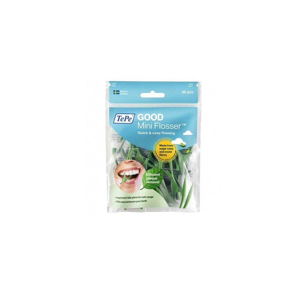 TePe Mini Flosser avec Crochet Bio x36