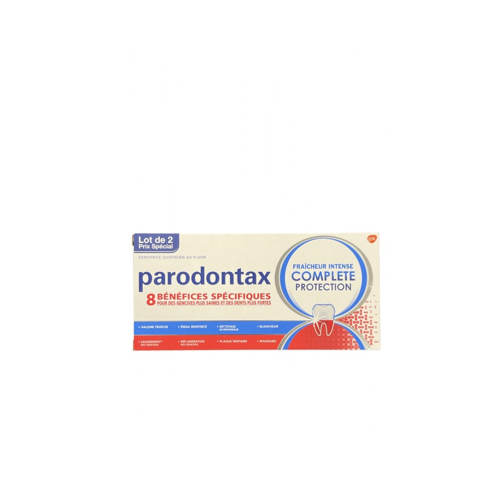 Parodontax Dentifrice Complete Protection 2x75ml