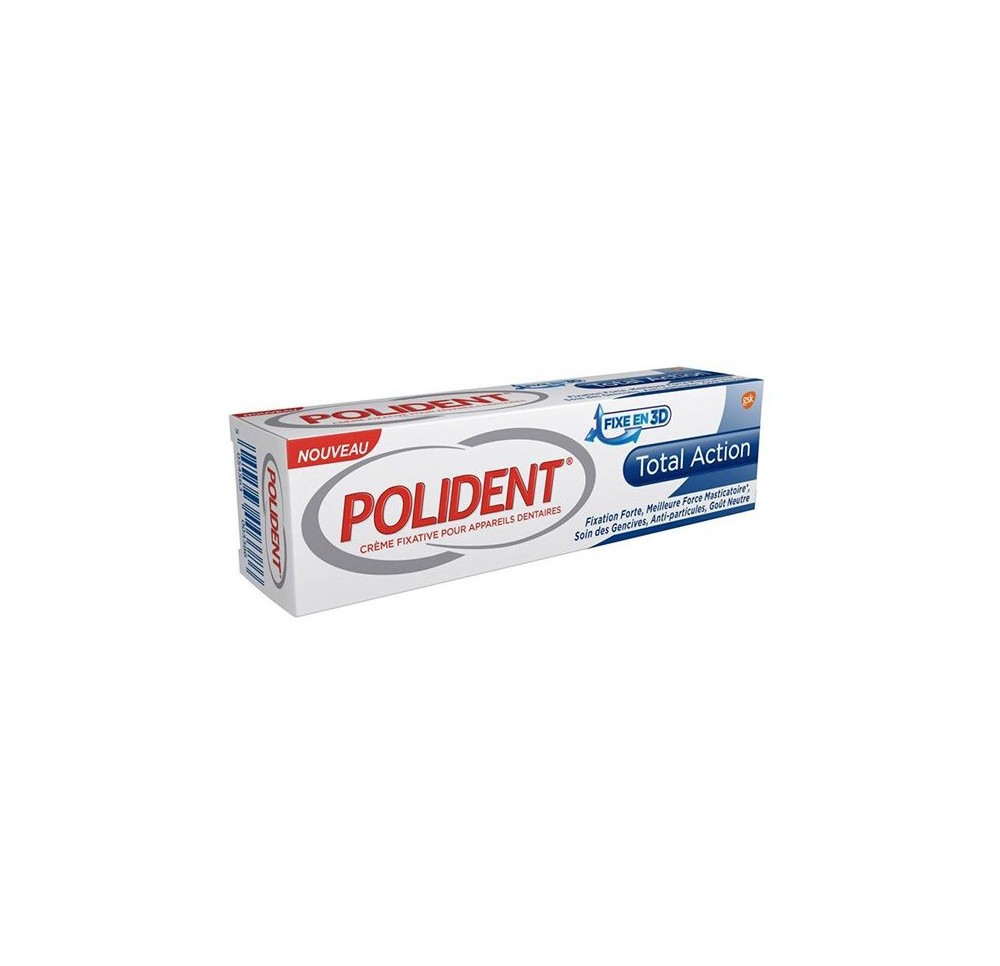 Polident Crème Fixative Total Action 40g