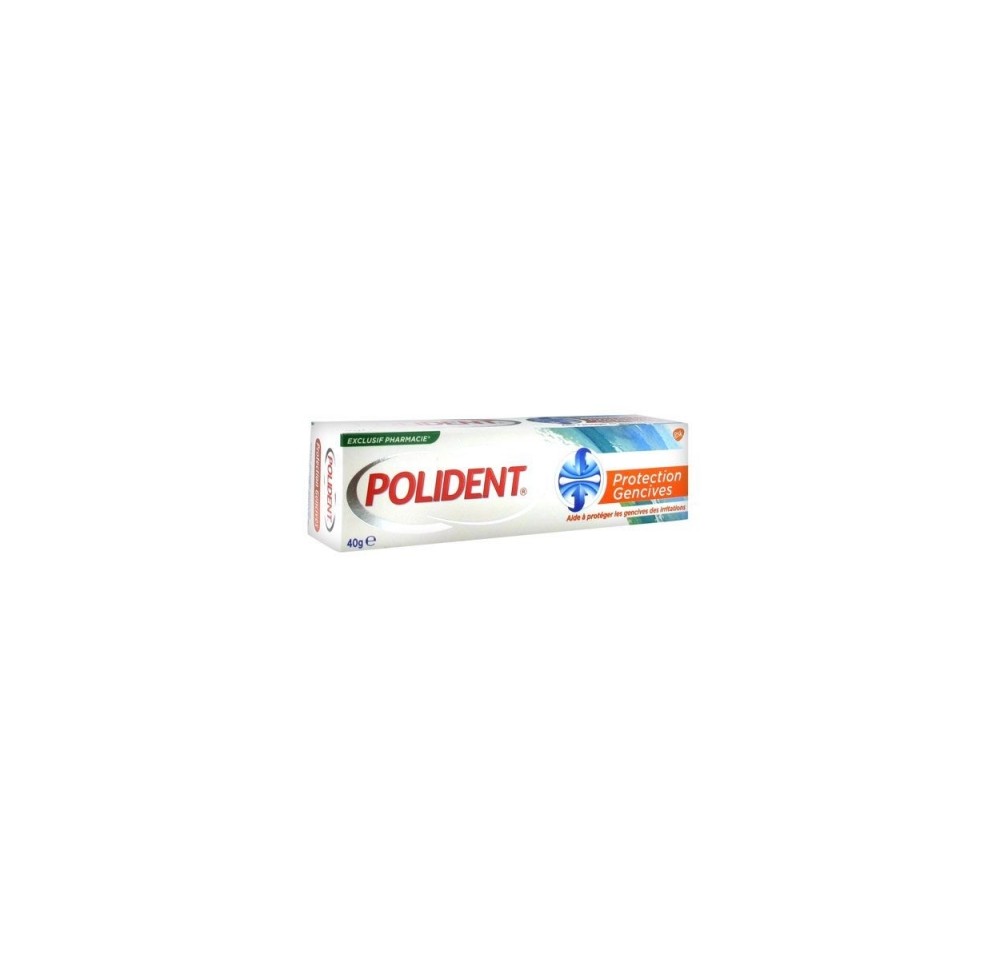 Polident Protection Gencives Crème Fixatrice Pour Appareils Dentaires 40 G