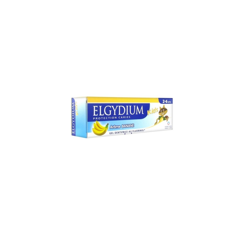 Elgydium Kids Protection Caries Saveur Banane 50ml