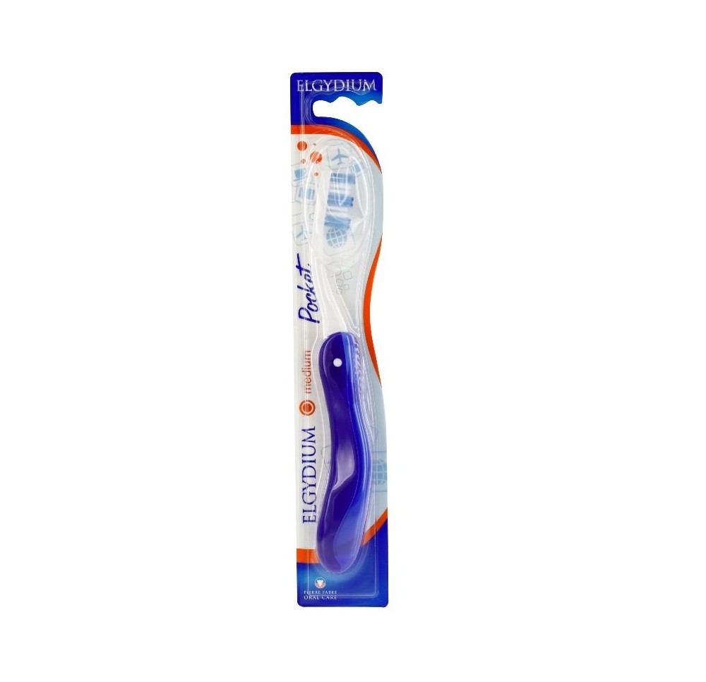 Elgydium Brosse à Dents Pocket Medium