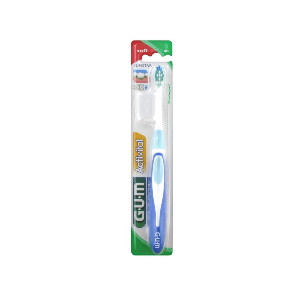 Gum Brosse à Dents Activital Soft Ultra Compact