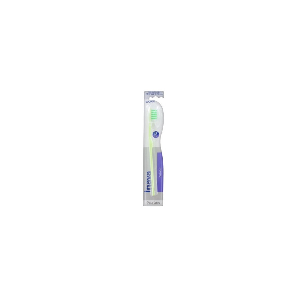 Inava Brosse à Dents Orthox Brins en X Souple