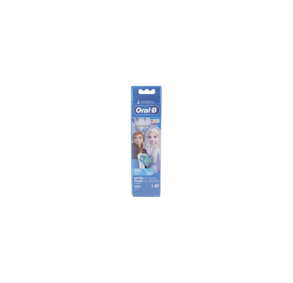 Oral B Brossettes Kids Reine Des Neiges Pack x3