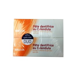 Weleda Dentifrice Pâte au Calendula 2x75ml