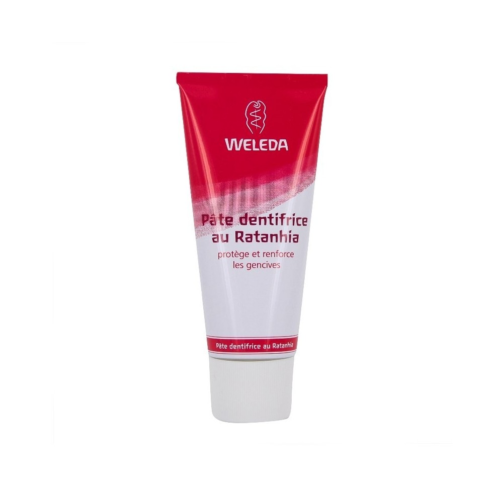 Weleda Dentifrice Pâte au Ratanhia 75ml