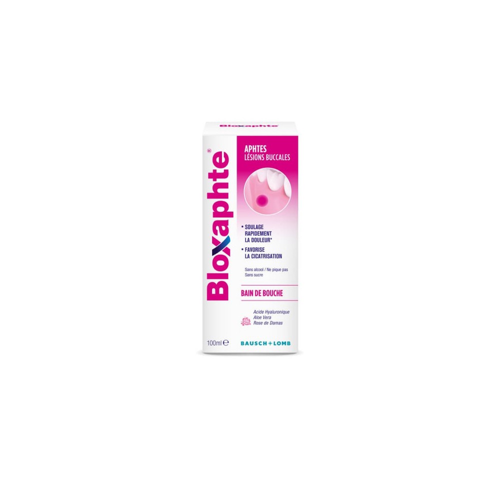 Bloxaphte Bain Bouche Aphtes Lésions Buccales 100ml