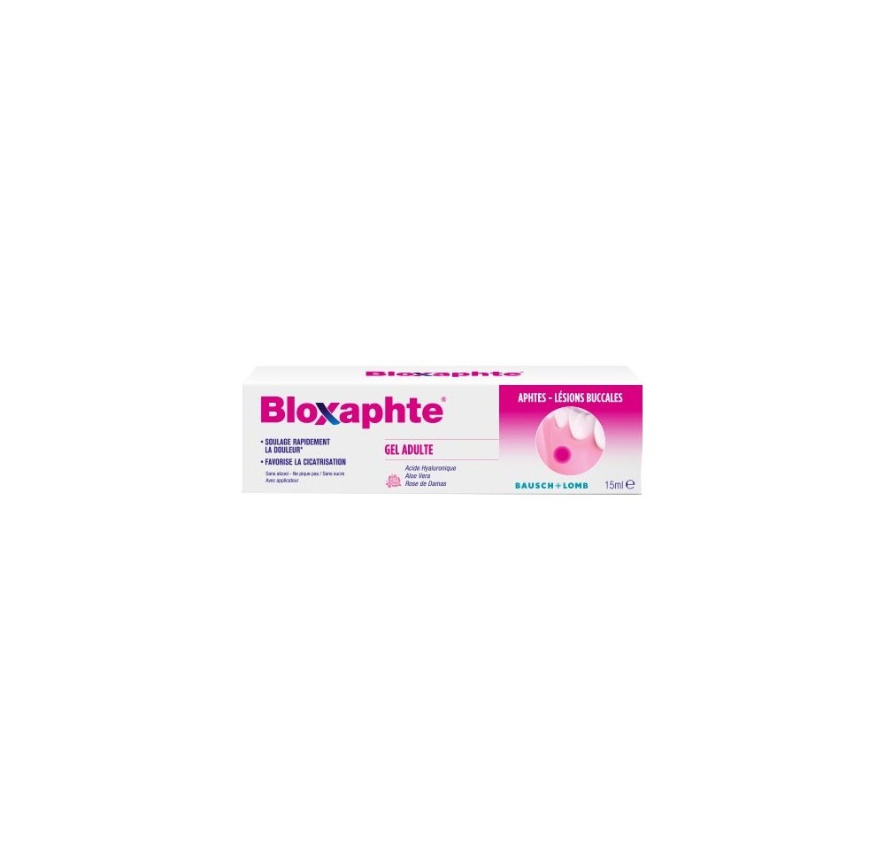 Bloxaphte Gel Lésions Buccales Adulte 15ml