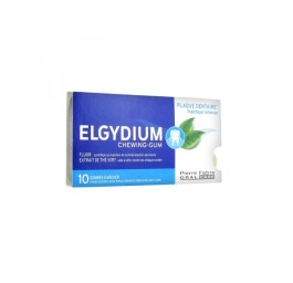 Elgydium Chewing Gum Plaque Dentaire Fraîcheur x10