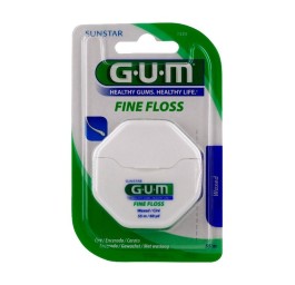 Gum Fil Dentaire Fine Floss Fin Ciré 55m