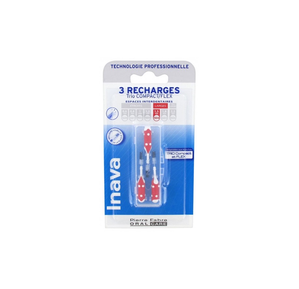 Inava Brossettes Interdent Recharge ISO 1 x3