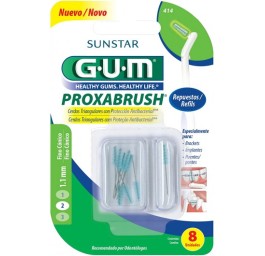 Gum Brossettes ProxaBrush Classic Antibacterial 1,1mm x8