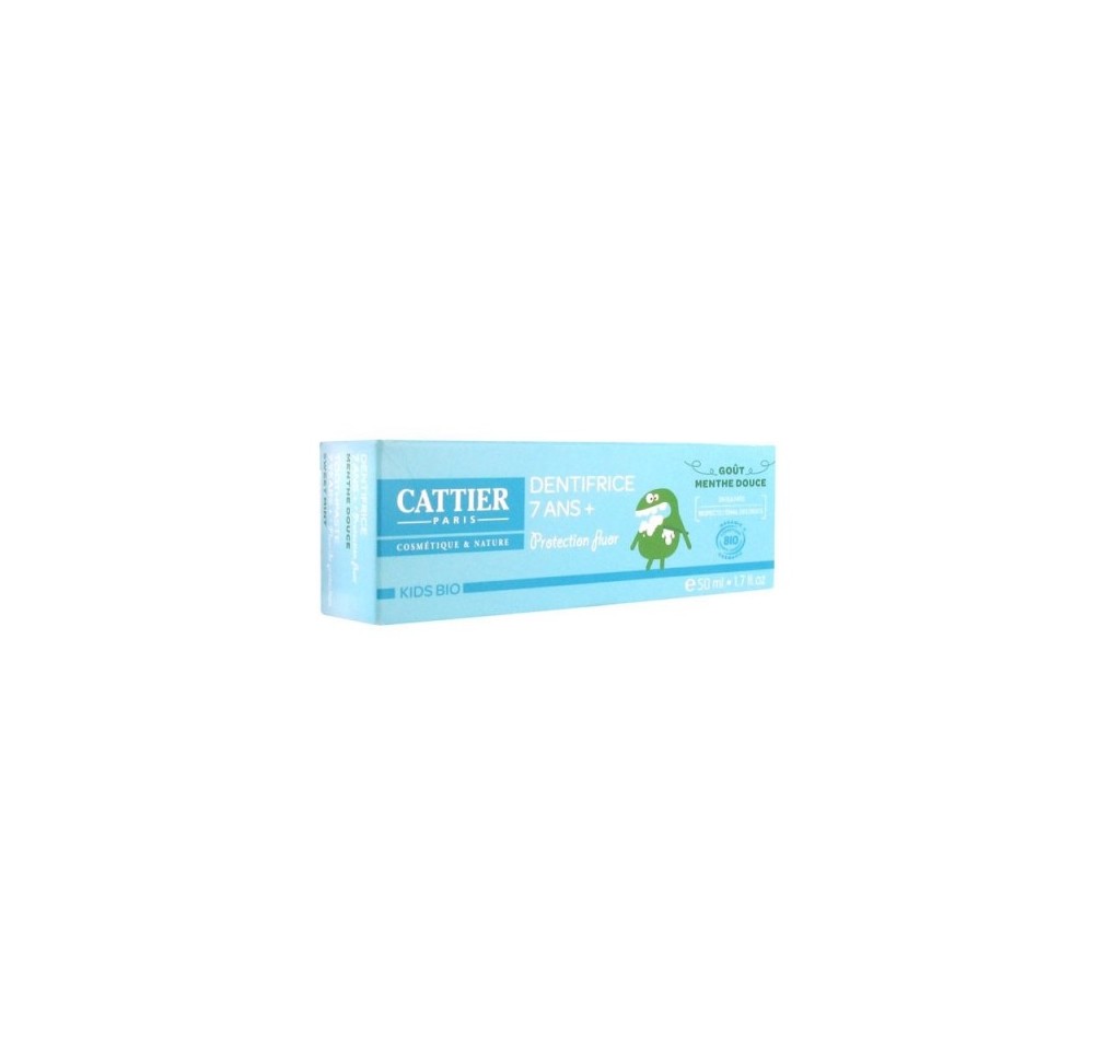 Cattier Dentifrice Kids Bio 7 Ans+ 50ml