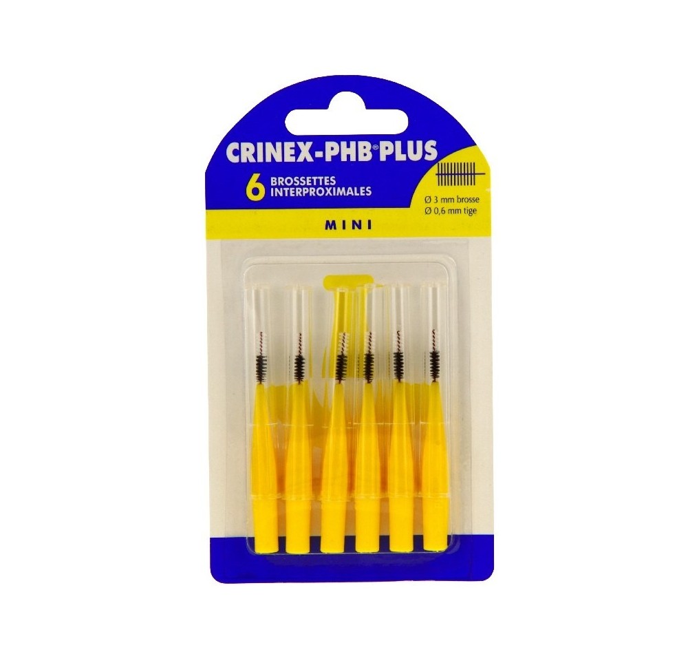 Crinex Brossettes Interdent Phb Plus Mini x6