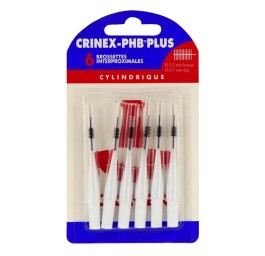 Crinex Brossettes Interdent Phb Plus Cylindriques x6