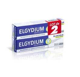 Elgydium Dentifrice Blancheur Citron 2x75ml