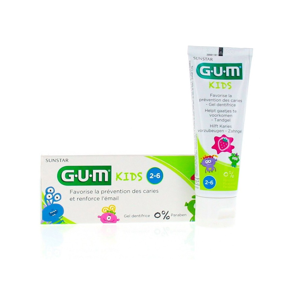 Gum Dentifrice Kids 3+50ml