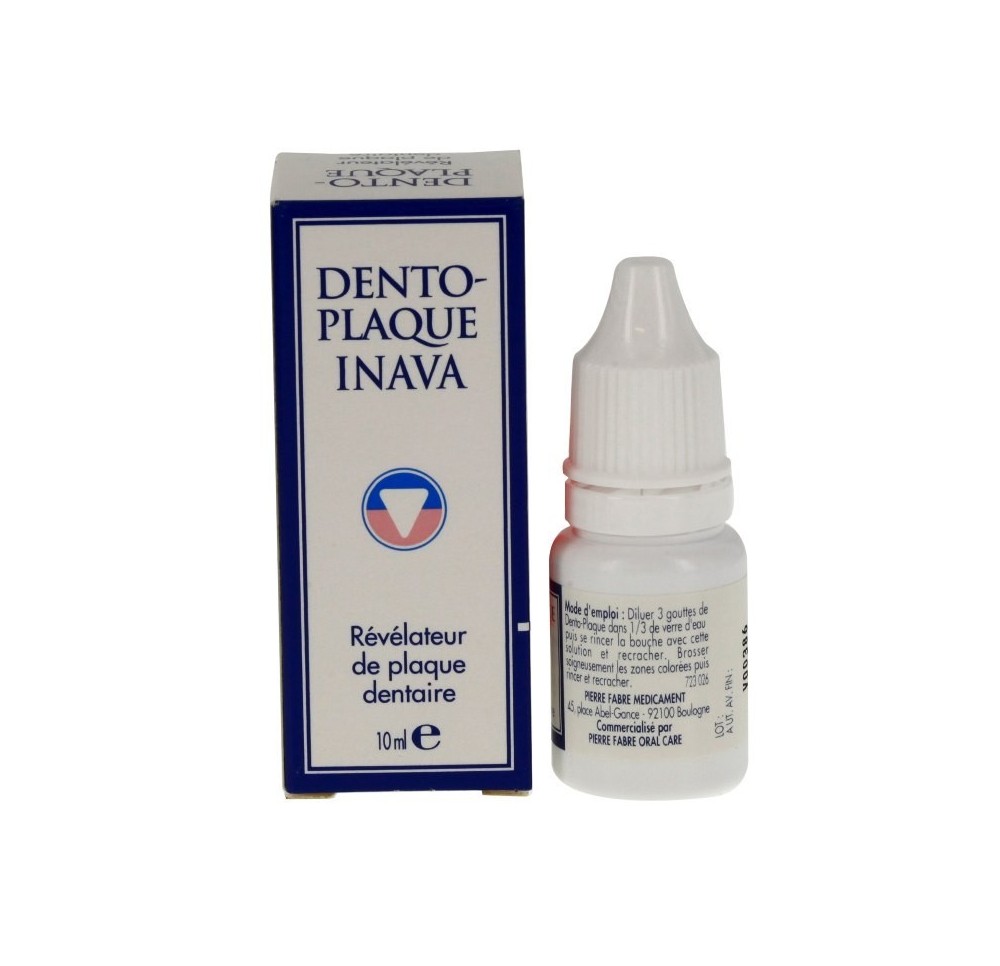 Inava Dento-Plaque Révélateur De Plaque Dentaire 10ml