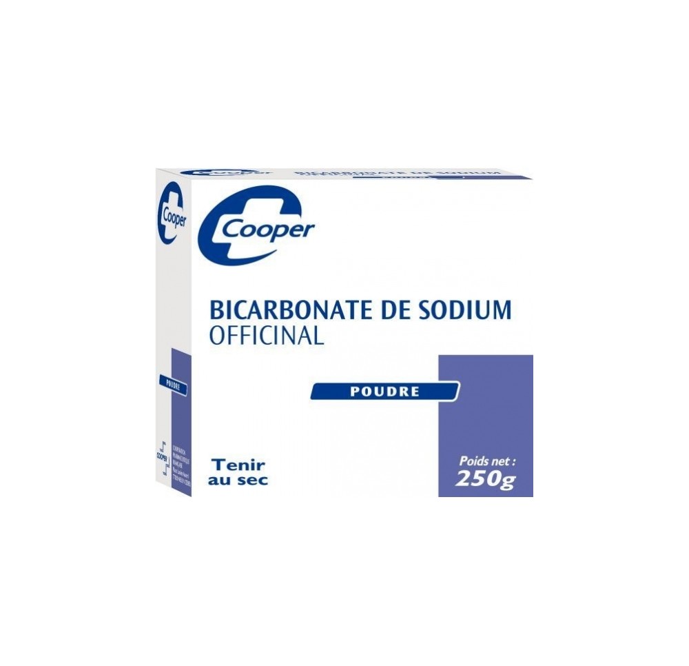 Bicarbonate de Sodium Cooper poudre 250grammes