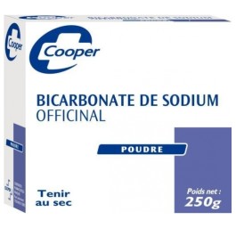 Bicarbonate de Sodium Cooper poudre 250grammes