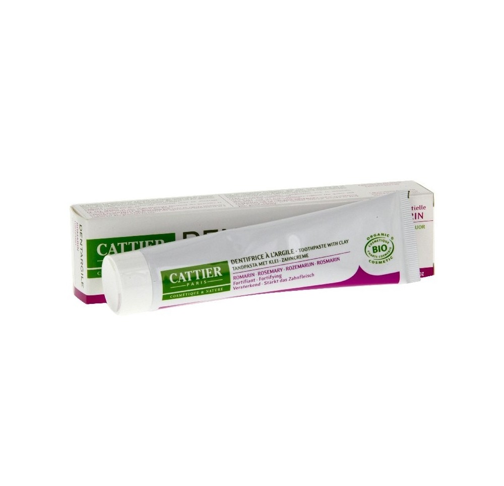 Cattier Dentifrice Dentargile Romarin 75ml