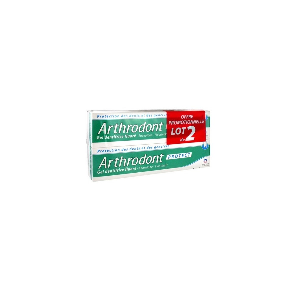 Arthrodont Dentifrice Gel Protect 2x75ml