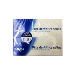 Weleda Dentifrice Pate Dentaire Saline 2x75ml