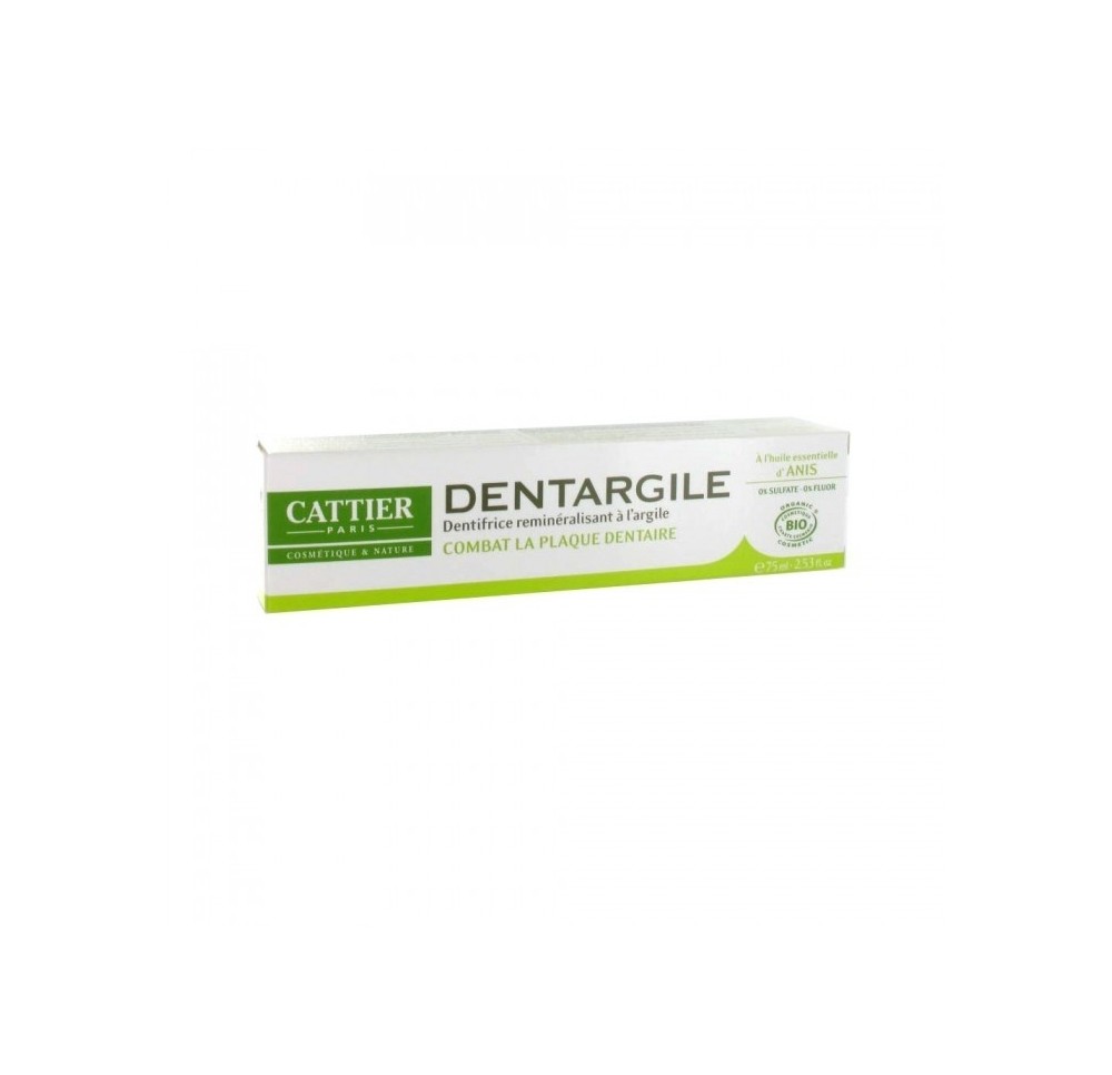 Cattier Dentifrice Dentargile Anis 75ml